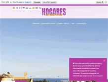 Tablet Screenshot of costablancahogares.com
